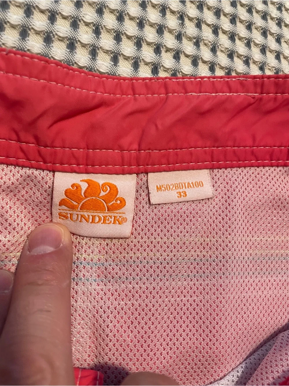 Sundek Red Board Shorts - sz 33